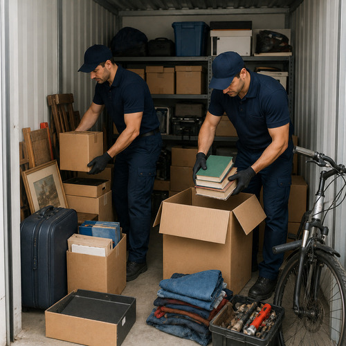 Vaciado de trasteros en Madrid: cajas y objetos acumulados