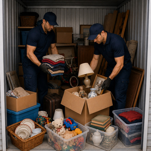 Vaciado de trasteros en Madrid: enseres y contenido acumulado