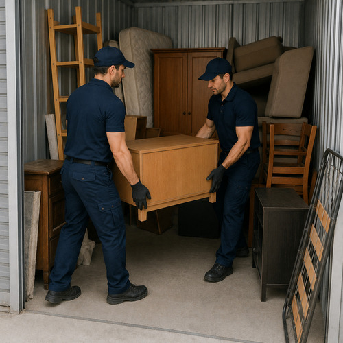 Vaciado de trasteros en Madrid: muebles y estanterías